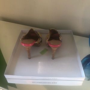 Floral print women shoe 9